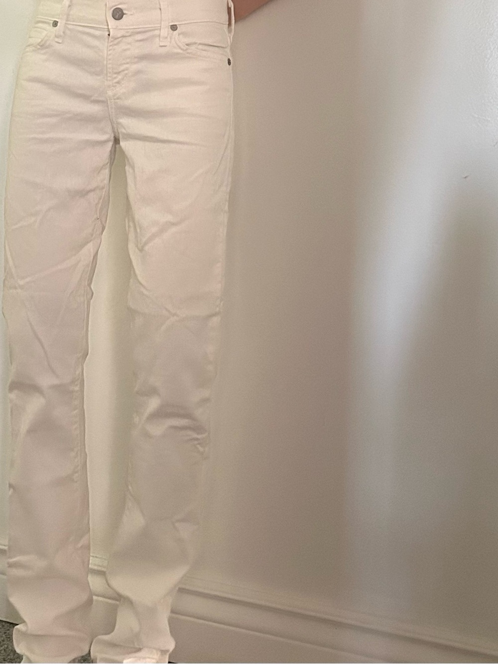 Citizens Of Humanity Women’s Cream Slim Jeans
